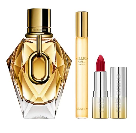Kit Coffret Rabanne Million Gold For Her Feminino Eau de Parfum